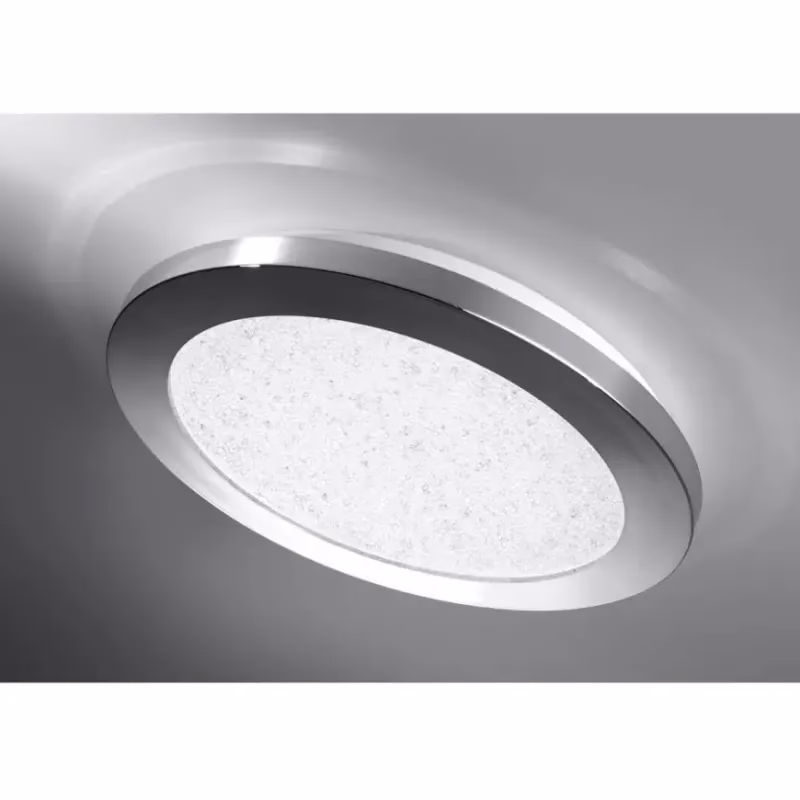 Stropné svietidlo LED Pixel 22,5 cm 12W  IP44 chróm+Granila 3000k