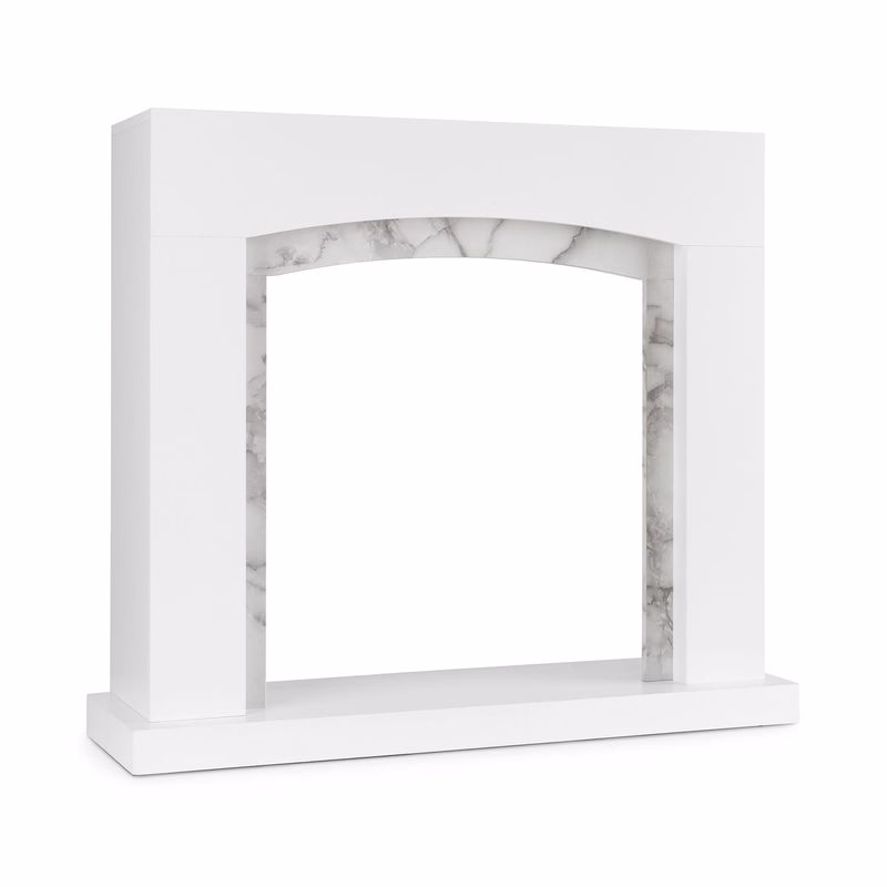 Klarstein Studio Frame II, krbová konštrukcia, MDF, mramorová dekorácia