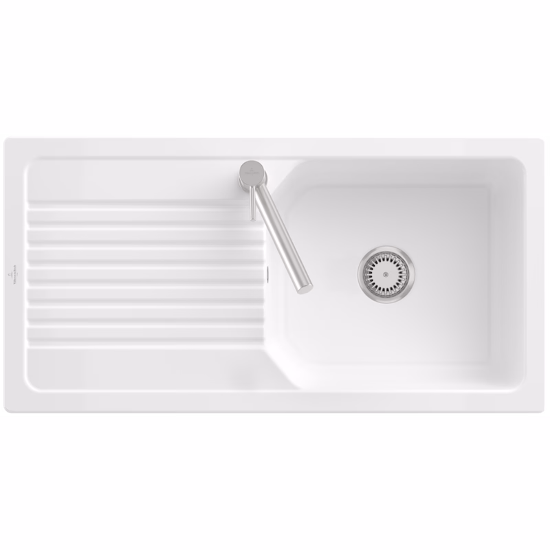 VILLEROY & BOCH VILLEROY & BOCH - Keramický drez Villeroy &amp; Boch Linara 60, 338601R1 White alpin 338601R1