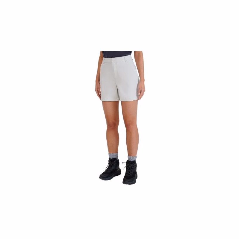Dámske turistické kraťasy 4F SHORTS FNK-WSS25TFSHF0994-27S-COLD LIGHT GREY