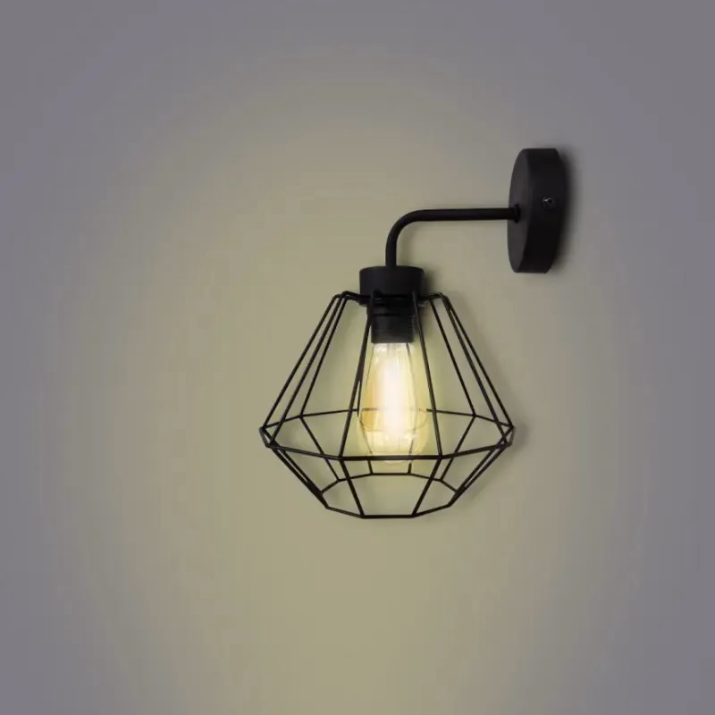 Nástenné svietidlo Diamond Black 2183 K1