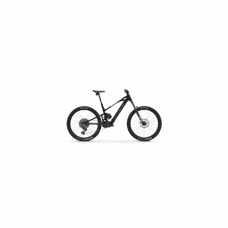 Horský elektrobicykel MONDRAKER Sly RR, black nimbus grey tonic gold