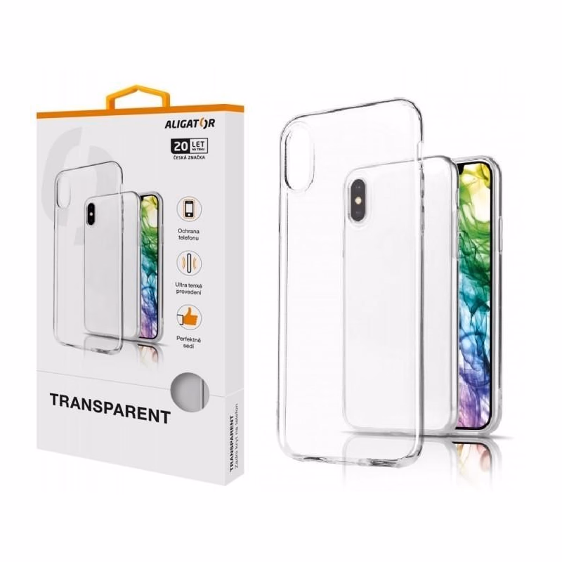 ALIGATOR Puzdro Transparent Apple iPhone 12/12