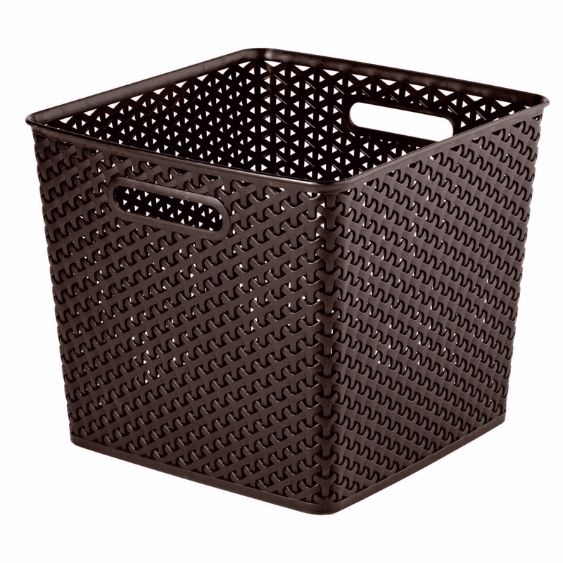 CURVER Box MY STYLE štvorcový | hnedý