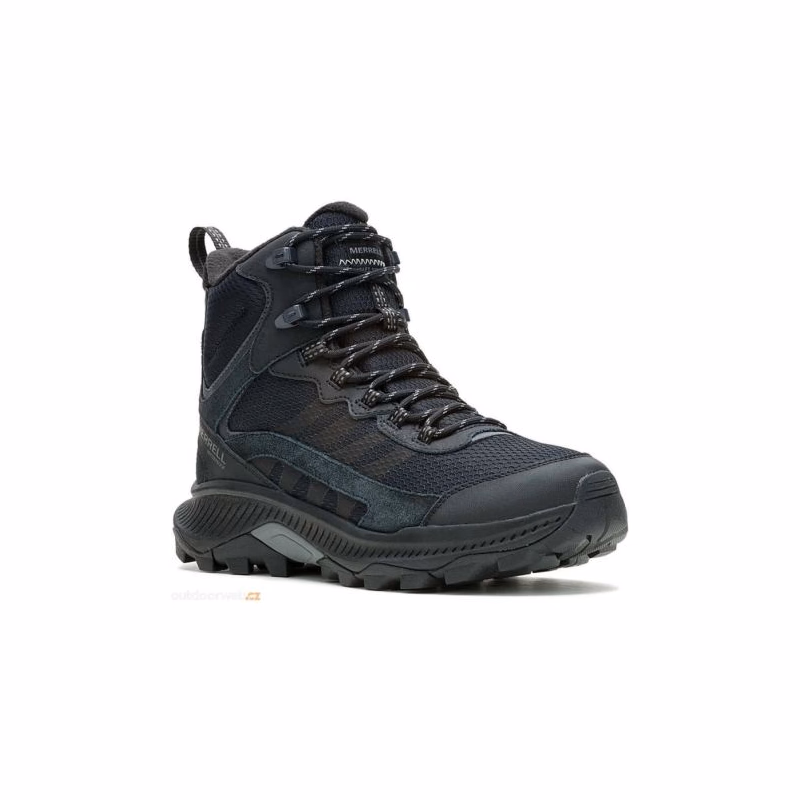 Dámske členkové zimné topánky MERRELL Speed Strike 2 Ws Thermo Mid 2 WP black