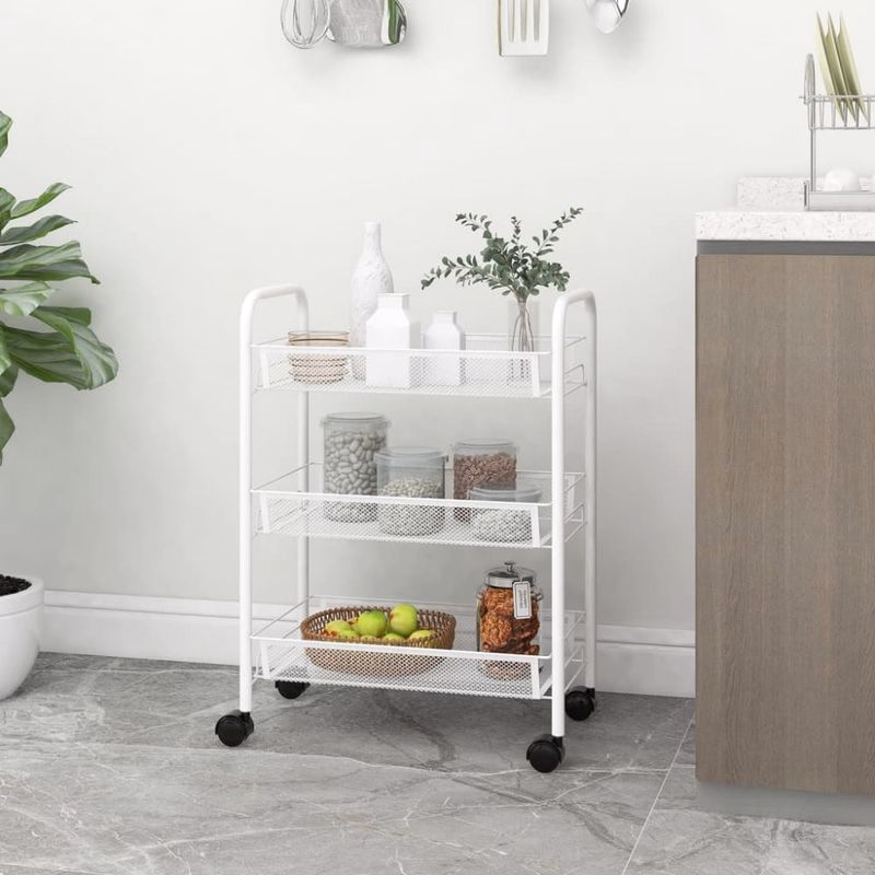 Servírovací vozík kov / plast Dekorhome