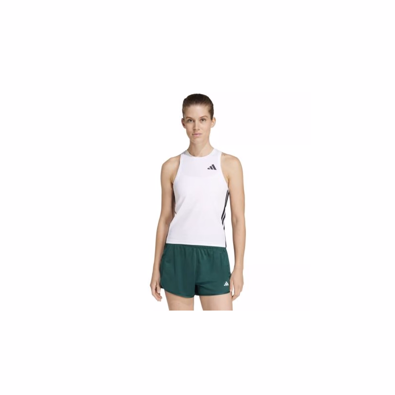 Dámske tréningové tielko ADIDAS WE 3S TK WHITE BLACK