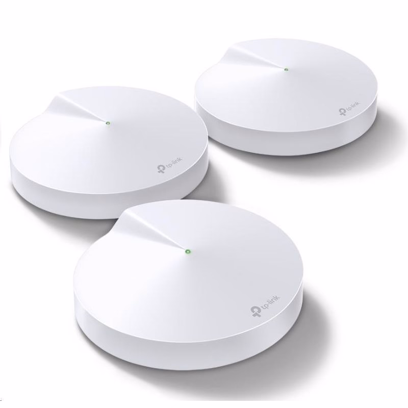 TP-Link Deco M5(3-Pack) WiFi5 Mesh (AC1300, 2, 4GHz/5GHz, 2xGbELAN/WAN)