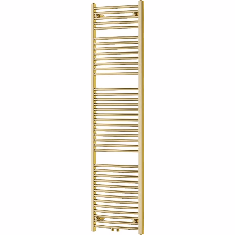 MEXEN - Ares vykurovací rebrík/radiátor 1800 x 500 mm, 647 W, zlatá W102-1800-500-00-50