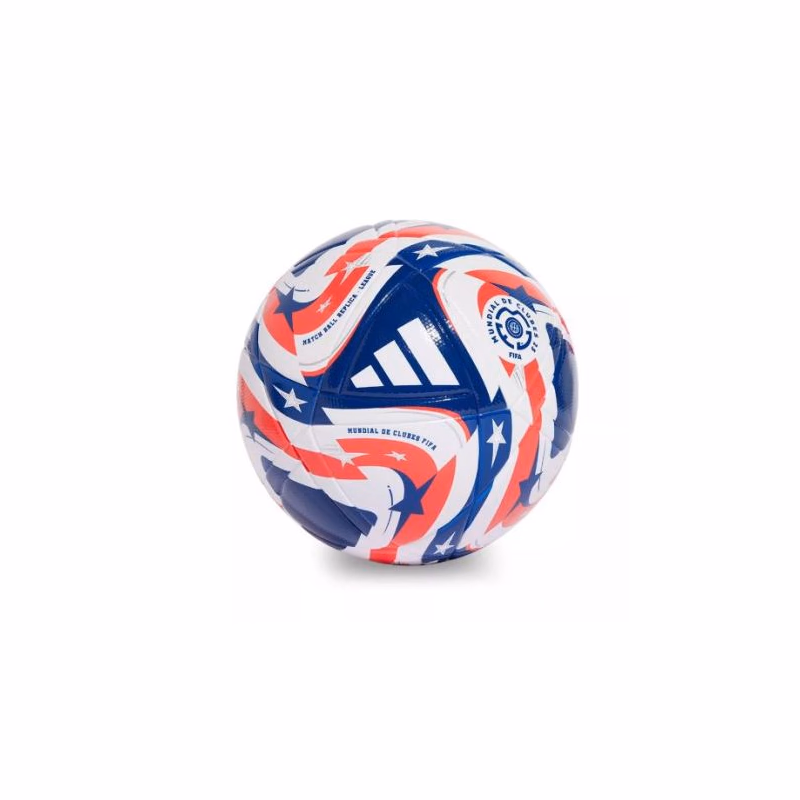Futbalová lopta ADIDAS FCWC LGE WHITE POBLUE LUCRED