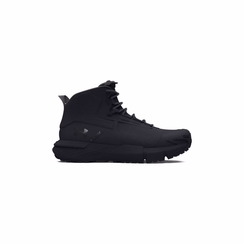 Pánska členková turistická obuv UNDER ARMOUR UA Charged Valsetz Mid M black black jet gray