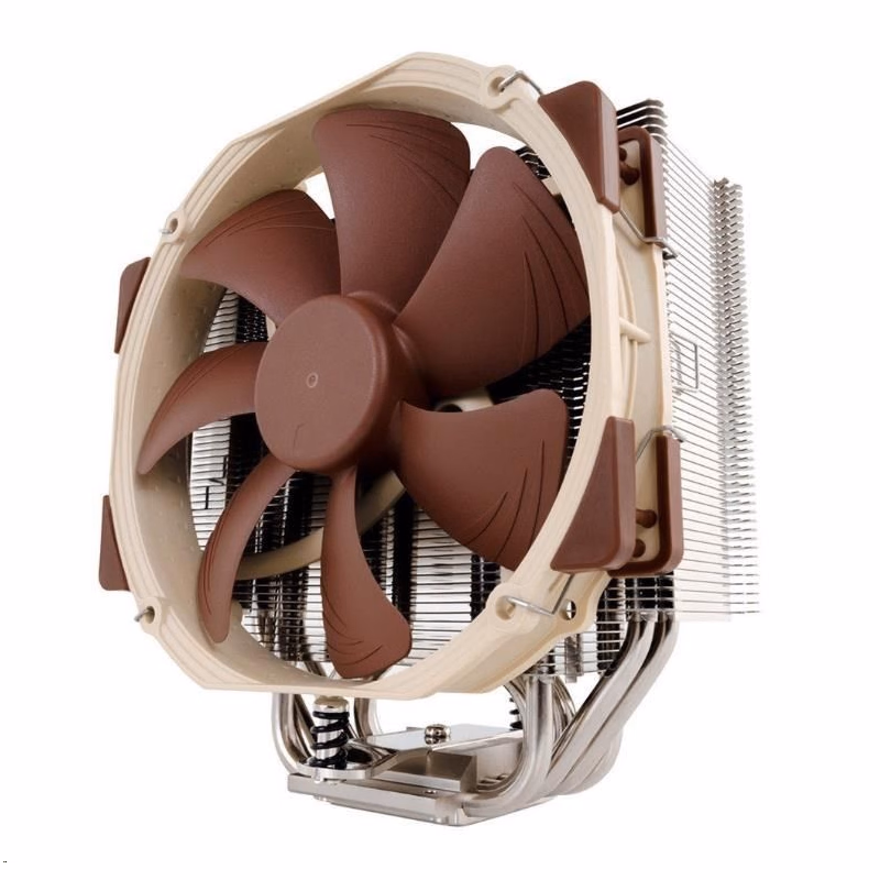 NOCTUA Chladič CPU NH-U14S, 1x 140mm, LGA1851, AM5, hnedá/strieborná