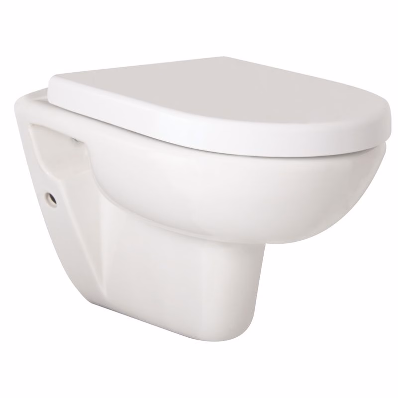 OLSEN SPA - Závesné WC COMPACT - WC sedátko - Bez sedátka OLKGKO04DAK00