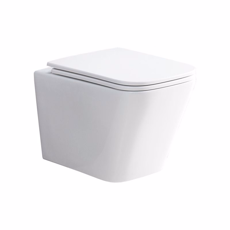 Mereo WC závesné kapotované, Smart Flush RIMLESS, 490x340x350, keramické, vr. sedátka CSS118S VSD83T1