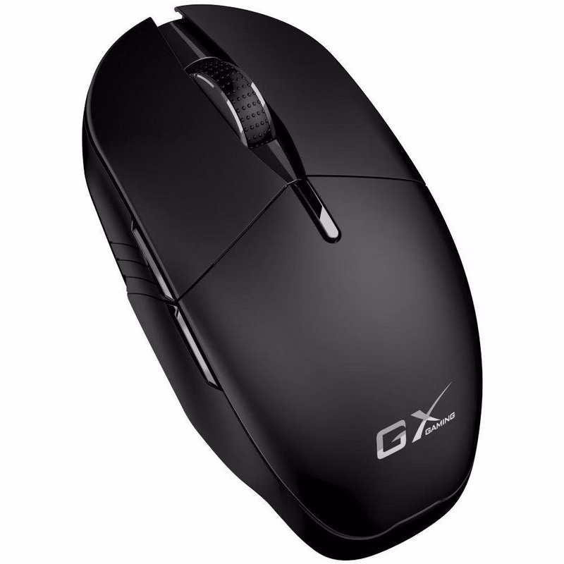 Genius GX GAMING Scorpion M8250 AI, Myš, bezdrôtová, optická, 3200DPI, 6 tlačidiel, BT, 2,4 GHz, USB-C, 7 farieb pods., Copilot, čierna
