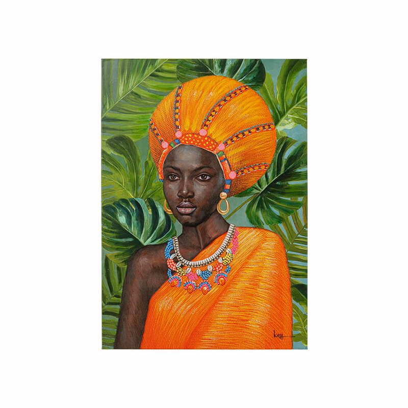 African Beauty obraz viacfarebný