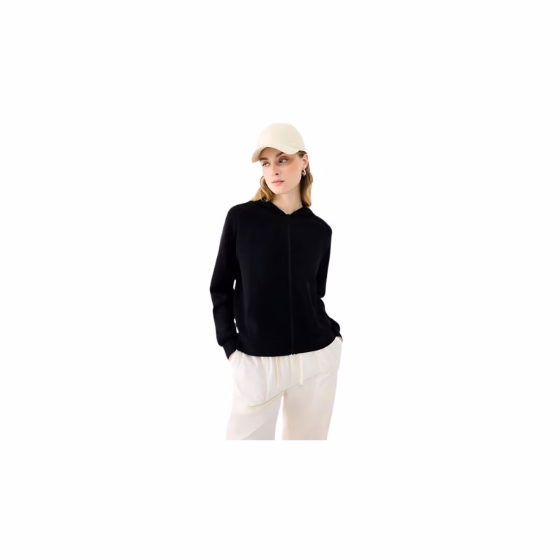 Dámska mikina so zipsom 4F SWEATSHIRT F1577-20S-DEEP BLACK