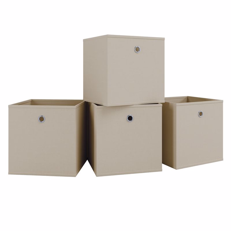 VCM sada 10 skladacích boxov "Boxas" - bez veka Zelená