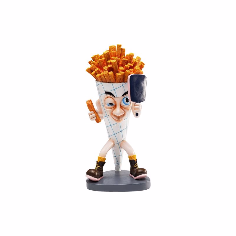 French Fries dekoračná figúrka viacfarebná 21 cm