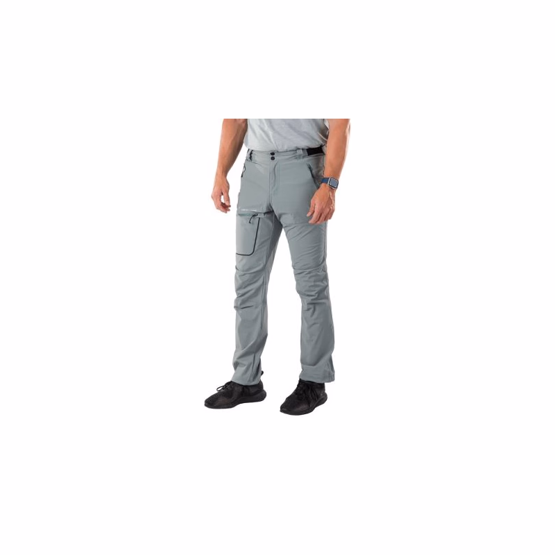 Pánske turistické nohavice NORTHFINDER AMADE-414greygreen