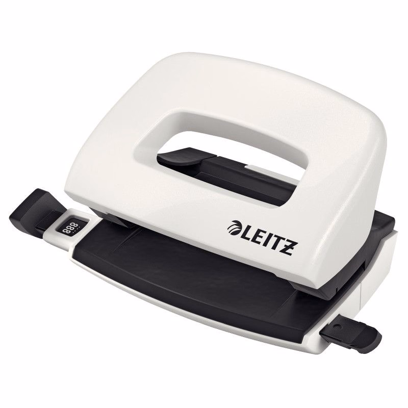 LEITZ Mini dierovač NeXXt 5060, perleťová biela