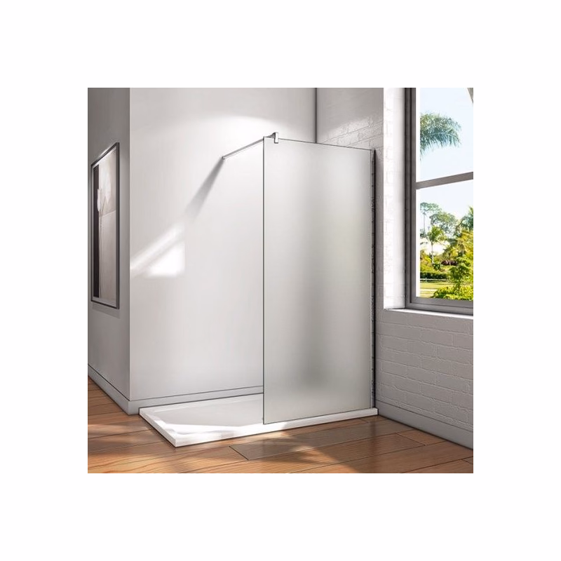 H K - MELODY W1 100 Sprchová zástena Walk-in Frost MELODYW1100Frost