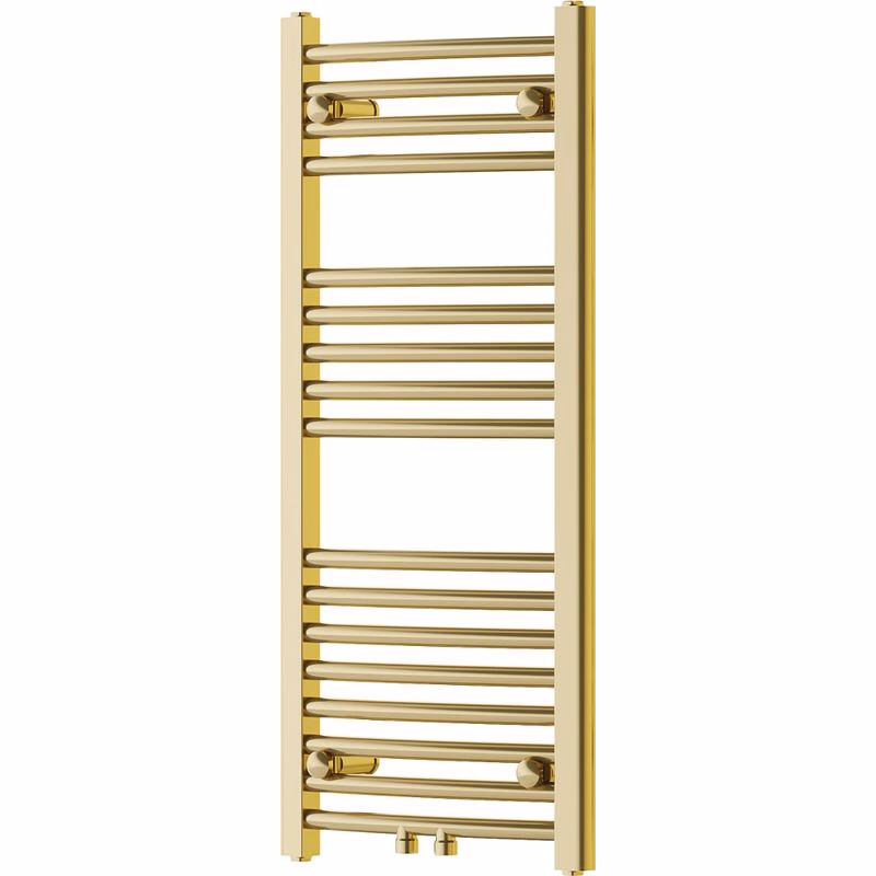 MEXEN - Ares vykurovací rebrík/radiátor 900 x 400 mm, 246 W, zlatá W102-0900-400-00-50