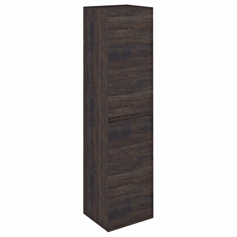 SAPHO - MORIAN vysoká skrinka 35x140x30cm, dub čierny MR189