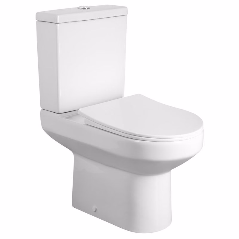 AQUALINE - VERMET WC kombi mísa, spodný/zadný odpad, biela VR038