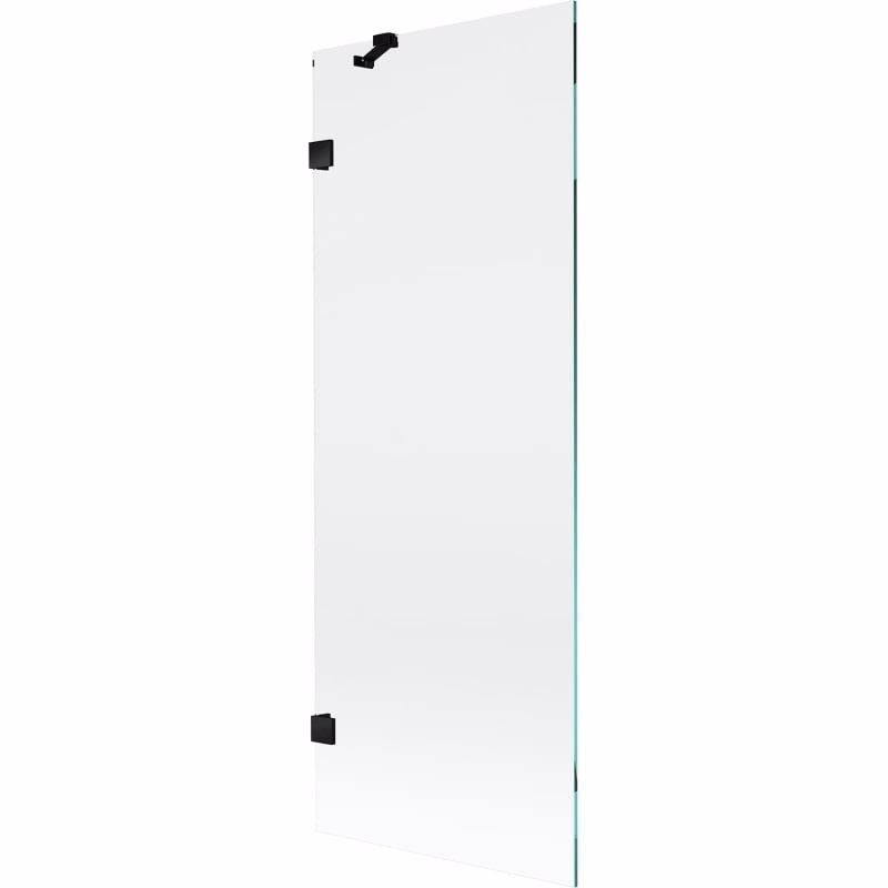 MEXEN/S - Lunar vaňová zástena FIX 70 x 150, transparent, čierna 897-070-000-70-00