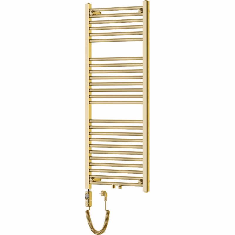 MEXEN/S - Mars radiátor + vykurovacia tyč 1200 x 500 mm, 600 W, zlatá W110-1200-500-2600-50