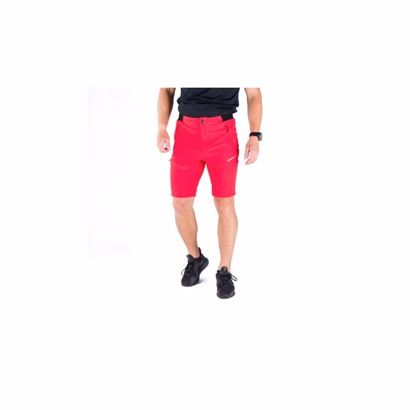 Pánske turistické kraťasy NORTHFINDER ANDREAS 360red