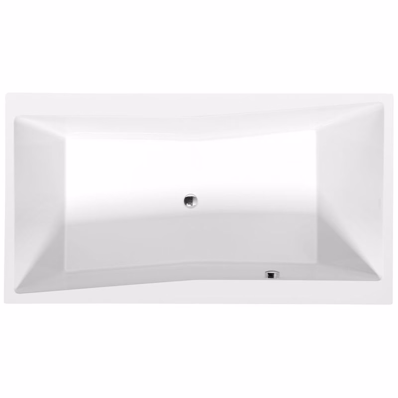POLYSAN - QUEST obdĺžniková vaňa 180x100x49cm, biela 78511