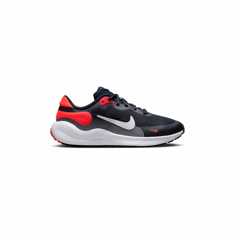 Chlapčenská športová obuv (tréningová) NIKE Revolution 7 dark obsidian bright crimson black white