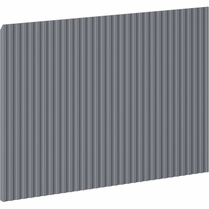 MEXEN - Rivel čelo pre kúpeľňovú skrinku reliéf 70 x 43,5, grafit mat 91A20-0700-470-1-66