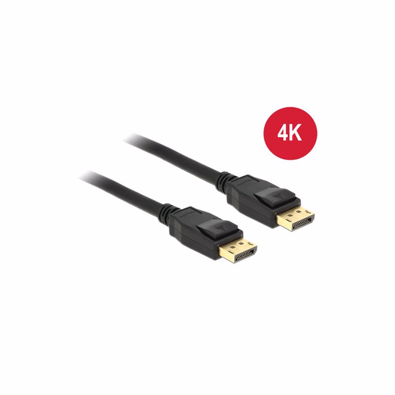 Delock Displayport 1.2 kábel samec > Displayport samec 4K 1m