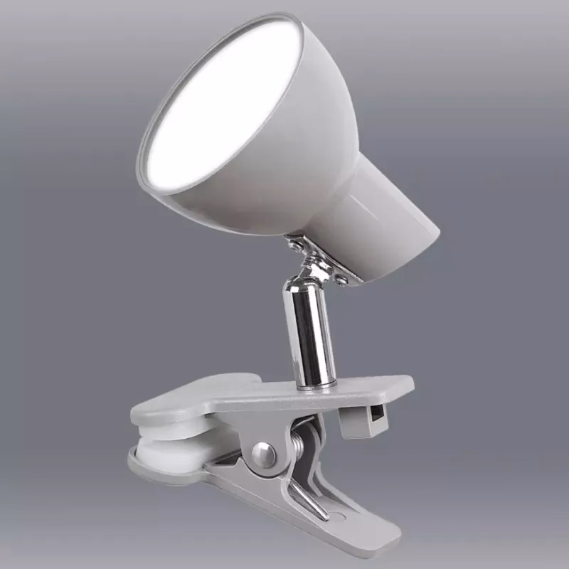 Lampa s klipom LED Noah 1480 šedá 5W LB