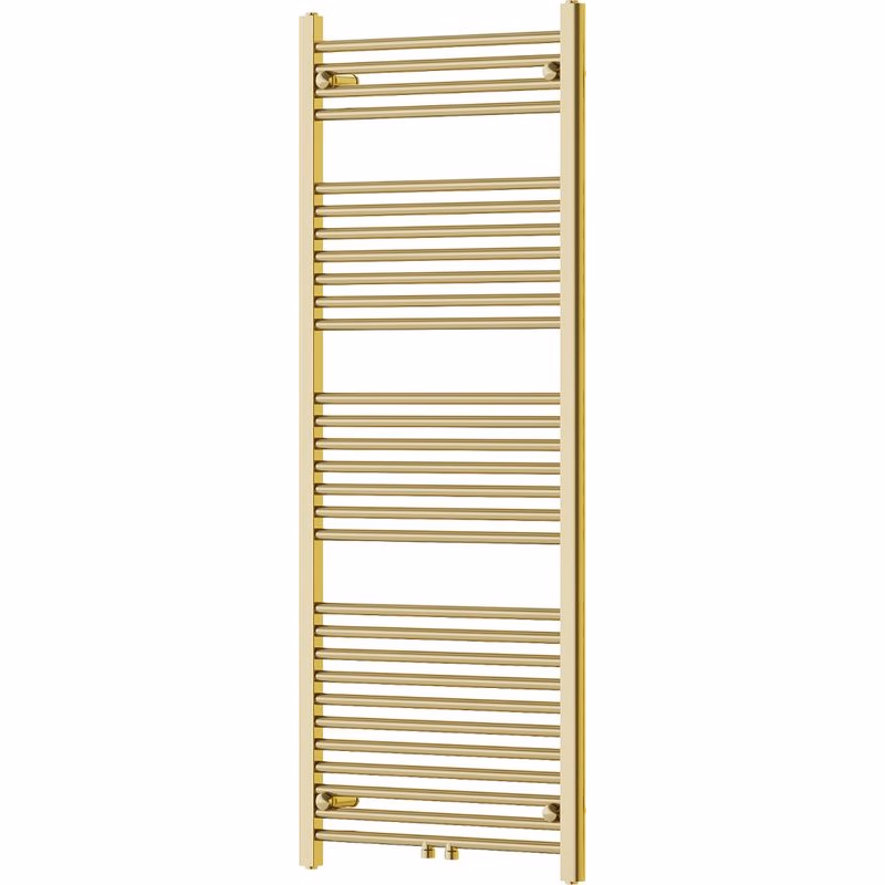 MEXEN - Mars vykurovací rebrík/radiátor 1500 x 600 mm, 575 W, zlatý W110-1500-600-00-50