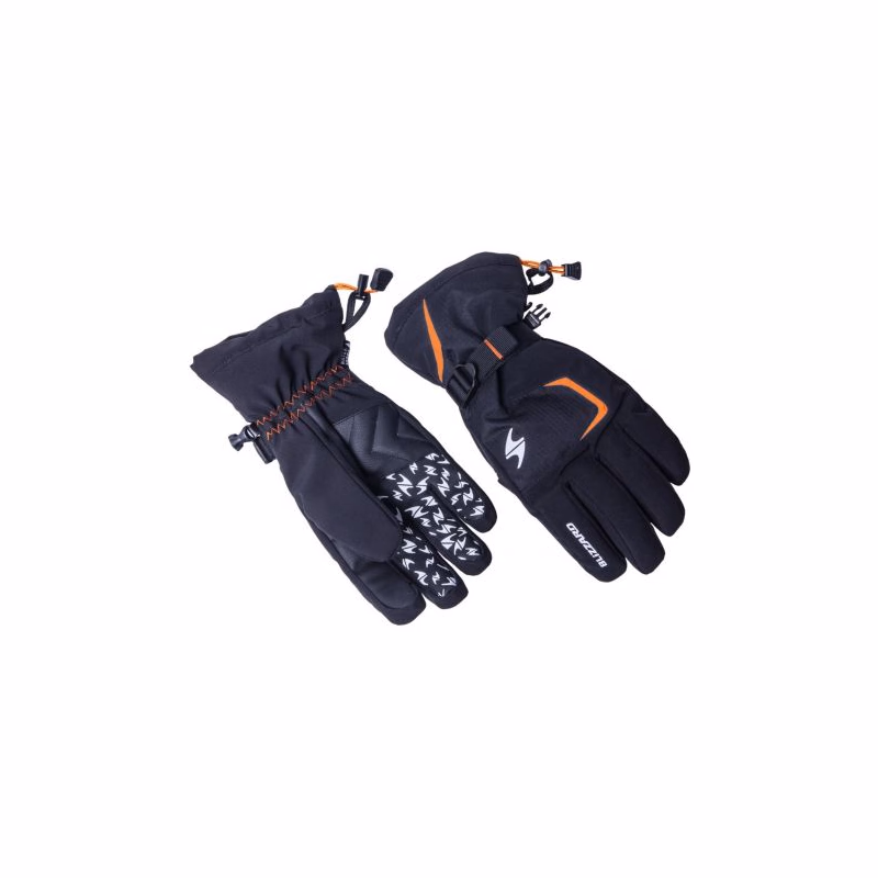 Lyžiarske rukavice BLIZZARD Reflex ski gloves, black orange