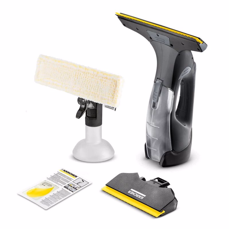Karcher WV 5 Plus N Black Edition čistič okien, výdrž batérie 35 min, nádrž na špinavú vodu 100 ml, čierna