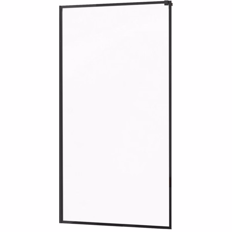 MEXEN - KIOTO walk-in 60x200 cm 8mm čierna samostatné sklo 800-060-000-00-70