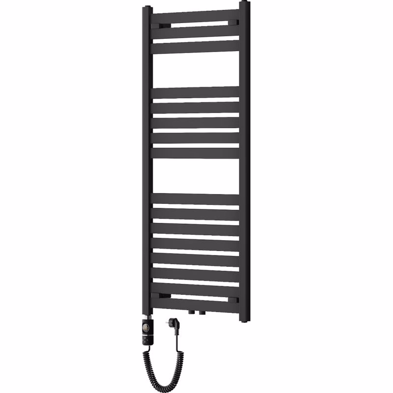 MEXEN/S - Urán radiátor + vykurovacia tyč 1200 x 500 mm, 600 W, čierna W105-1200-500-2600-70