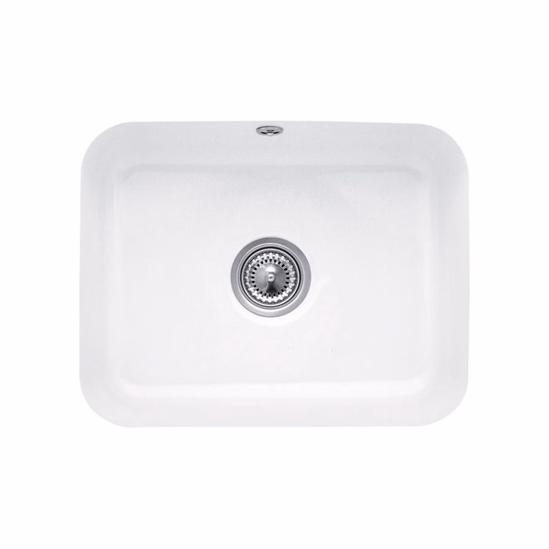 VILLEROY & BOCH VILLEROY & BOCH - Keramický drez Cisterna 60C White alpin podstavný 550 x 440 bez excentra 670601R1