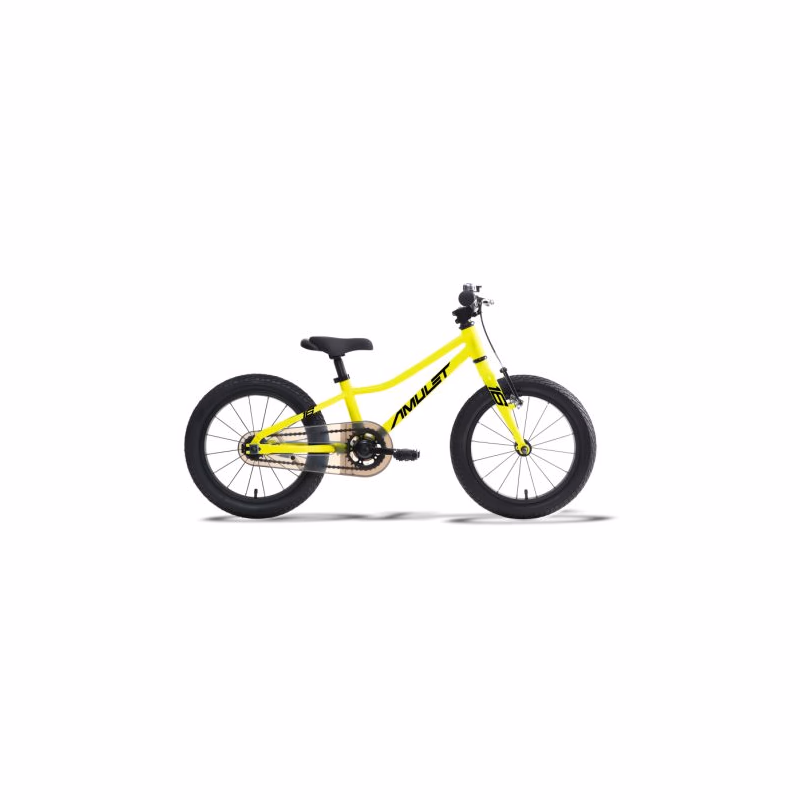 Detský horský bicykel AMULET 16 Speedy, metallic yellow black