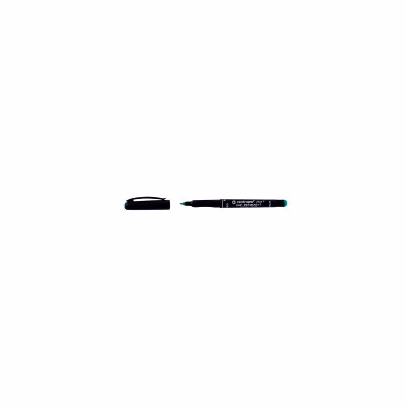 Popisovač Centropen 2636 F permanent zelený 0,6mm