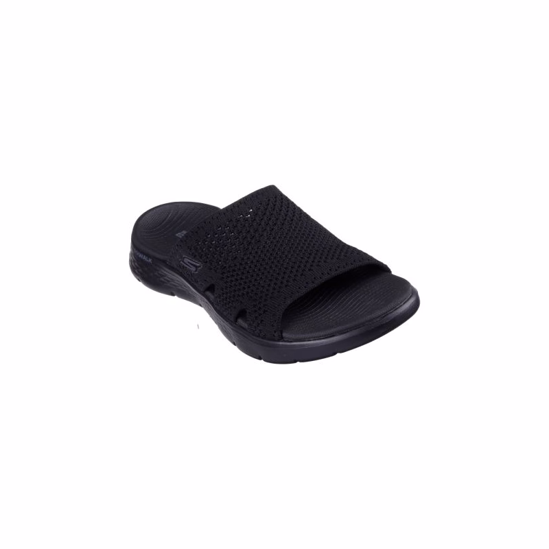 Dámske šlapky (plážová obuv) SKECHERS Go Walk Flex Sandal Elation W black