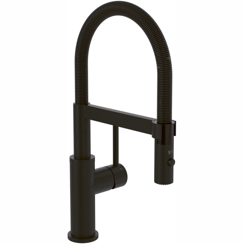 VILLEROY & BOCH VILLEROY & BOCH - Drezová batéria Villeroy & Boch Steel Expert Compact, 92730006, Matt Black 92730006
