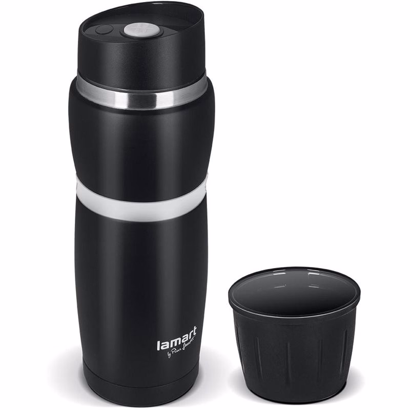 LT4052 TERMOSKA 480 ČIERNA/BIEL CUP LAMART