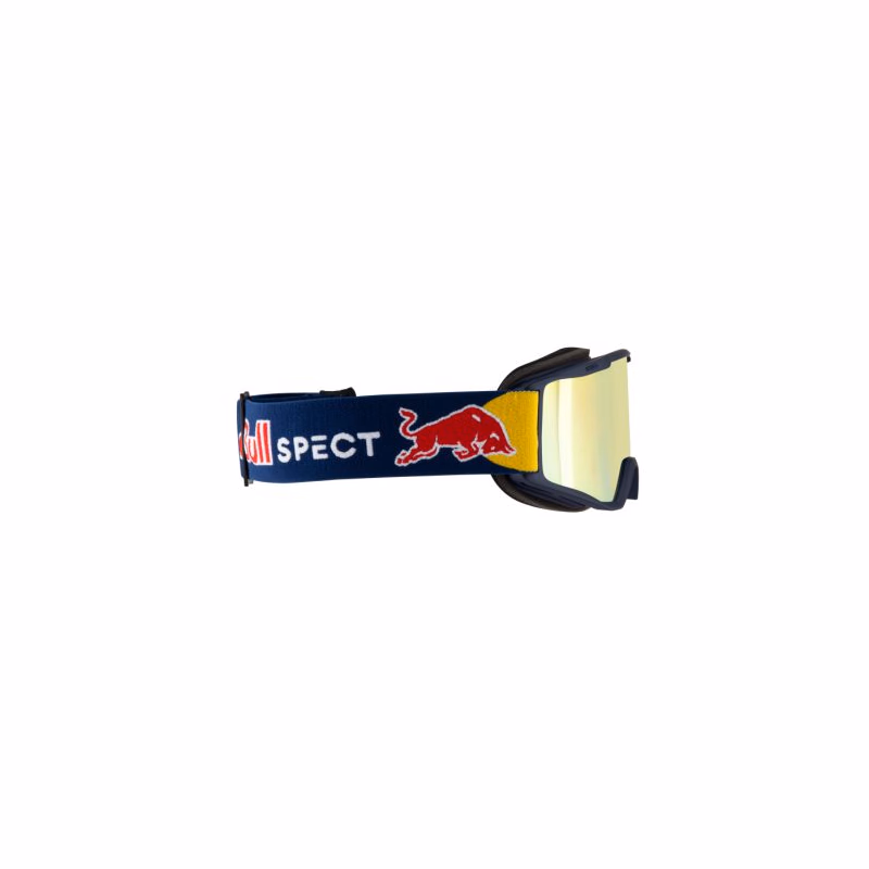 Lyžiarske okuliare RED BULL SPECT NEON 03YE2, blue smoke with yellow mirror