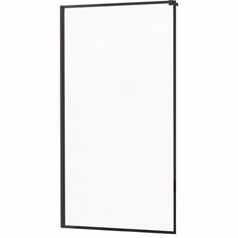 MEXEN - KIOTO walk-in 50x200 cm 8mm čierna samostatné sklo 800-050-000-00-70